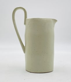 Porcelain Water Pitcher by Ferm Living from the 'Flow' Collection.