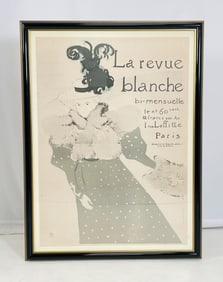 Henri de Toulouse-Lautrec, La Revue Blanche, Original Lithograph Poster,