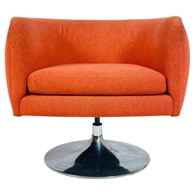 Swivel Lounge Chair by Joseph D'Urso for Knoll, Signed, USA 2009