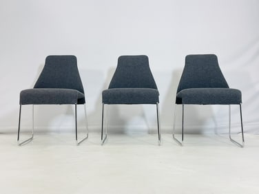 Set of 3 Patricia Urquiola 'Lazy '05' Dining Chairs for B&B Italia