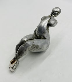 Reclining Nude Figurative Sculpture by Attila Tivadar