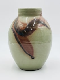 Large Ceramic Vase, Signed