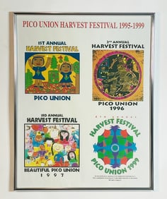 1995-1999 Pico-Union Harvest Festival Poster