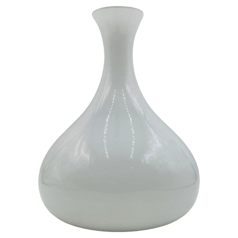 Murano Glass Sconce by Eva Zeisel for Leucos, New in the Box: Stunning Murano glass wall sconce designed by Eva Zeisel and manufactured in Italy by Leucos. This was the last collection Eva Zeisel created before passing away at 105 years of Age. The lighting co