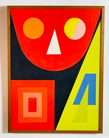 Original painting by Philip Williams Titled ABS TRACT, Signed