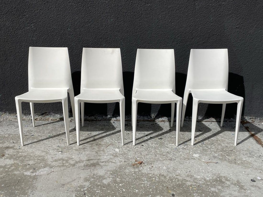 Set of Four Chairs by Mario Bellini for Heller 'The Bellini Chair' Model. (1 of 13)