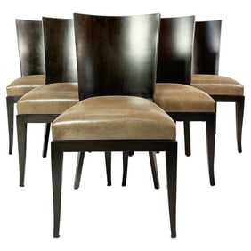Set of Six Cadette Dining Chairs by Dakota Jackson