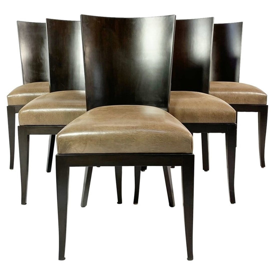 Set of Six Cadette Dining Chairs by Dakota Jackson (1 of 8)