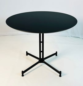 "Iquo Bistro Table by Ini Archibong for Knoll, Signed & Dated