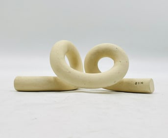 Ceramic Knot Shaped Object of Art