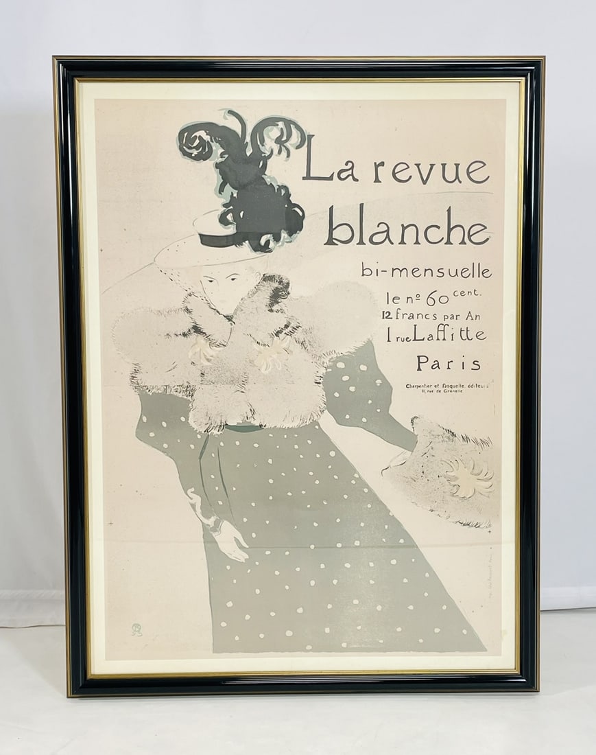Henri de Toulouse-Lautrec, La Revue Blanche, Original Lithograph Poster, (1 of 11)