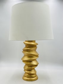 Julie Neill 'Karissa' Medium Gold Table Lamp for Visual Comfort