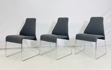 Set of 3 Patricia Urquiola 'Lazy '05' Dining Chairs for B&B Italia