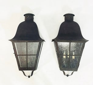 Pair of Old Stock Wall Sconces by Paul Ferrante