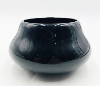 Vintage Studio Glass Bowl by Steven Correia, Signed & Dated 1997