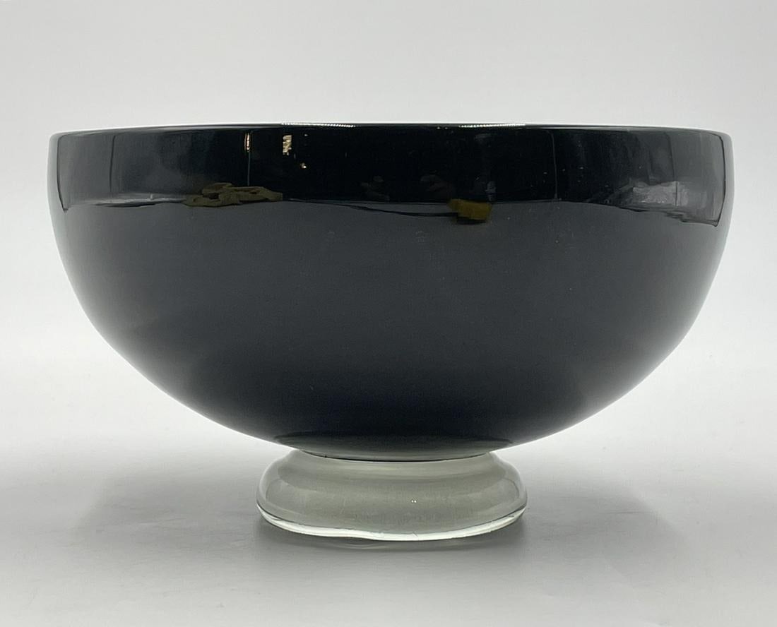 California Studio Art Glass Bowl by Correia Art Glass, Signed & Dated 2004 (1 of 11)