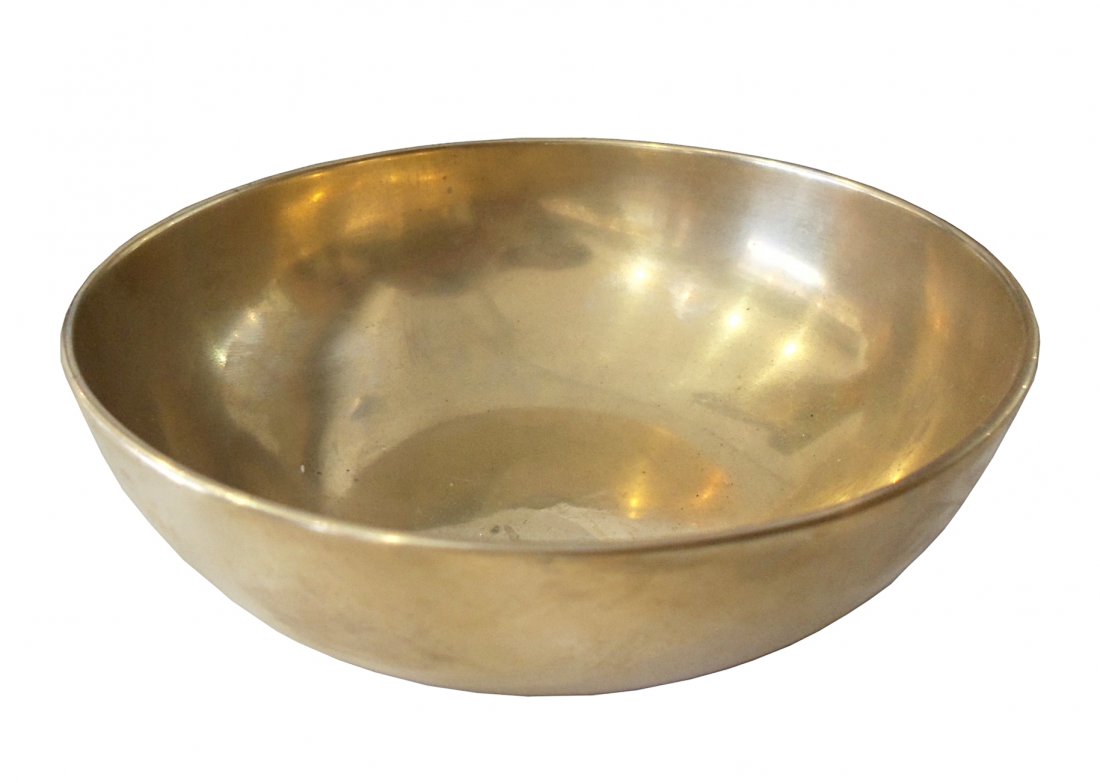 Set of 6 SOLID BRASS vintage bowls (1 of 3)