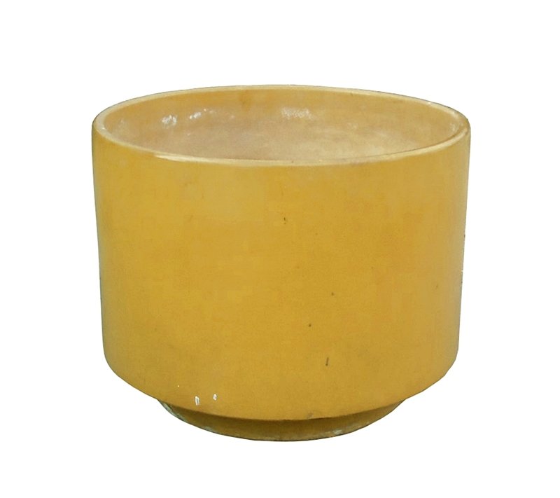 Mid Century Architectural Pottery by Gainey Yellow Plan (1 of 2)
