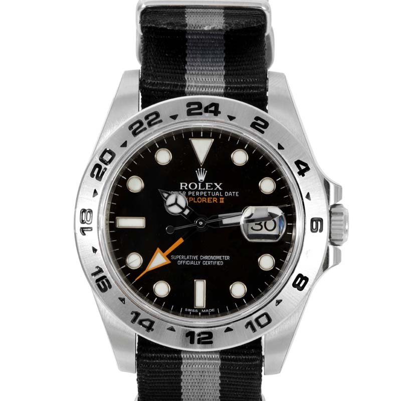 Rolex 216570 Explorer II - Black Dial 