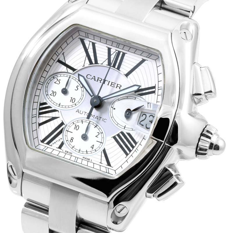 Cartier Mens XL Roadster Chronograph (1 of 4)