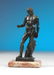 232: AN ITALIAN BRONZE FIGURE OF A DISCUS THROWER, afar