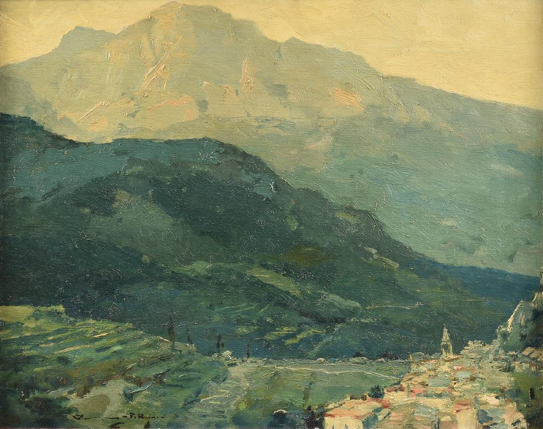 CHAUNCEY FOSTER RYDER (American 1868-1949) A PAINTING, (1 of 13)