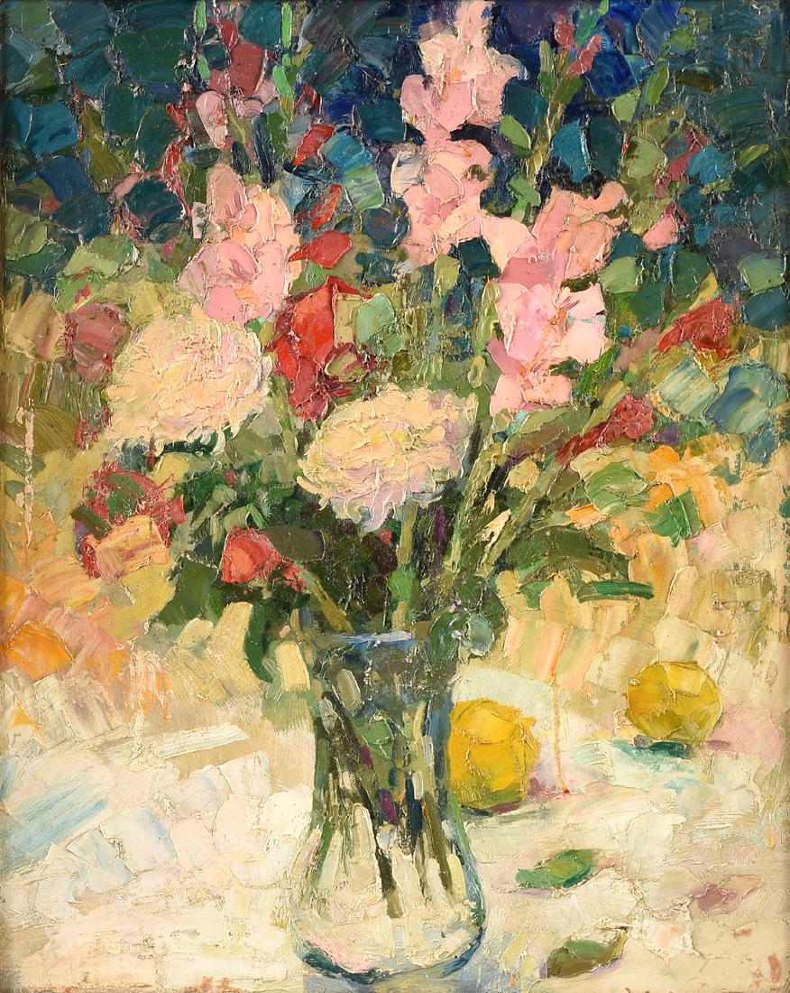 ROBERT MOORE (American b. 1957) A PAINTING, "Lemons and (1 of 13)