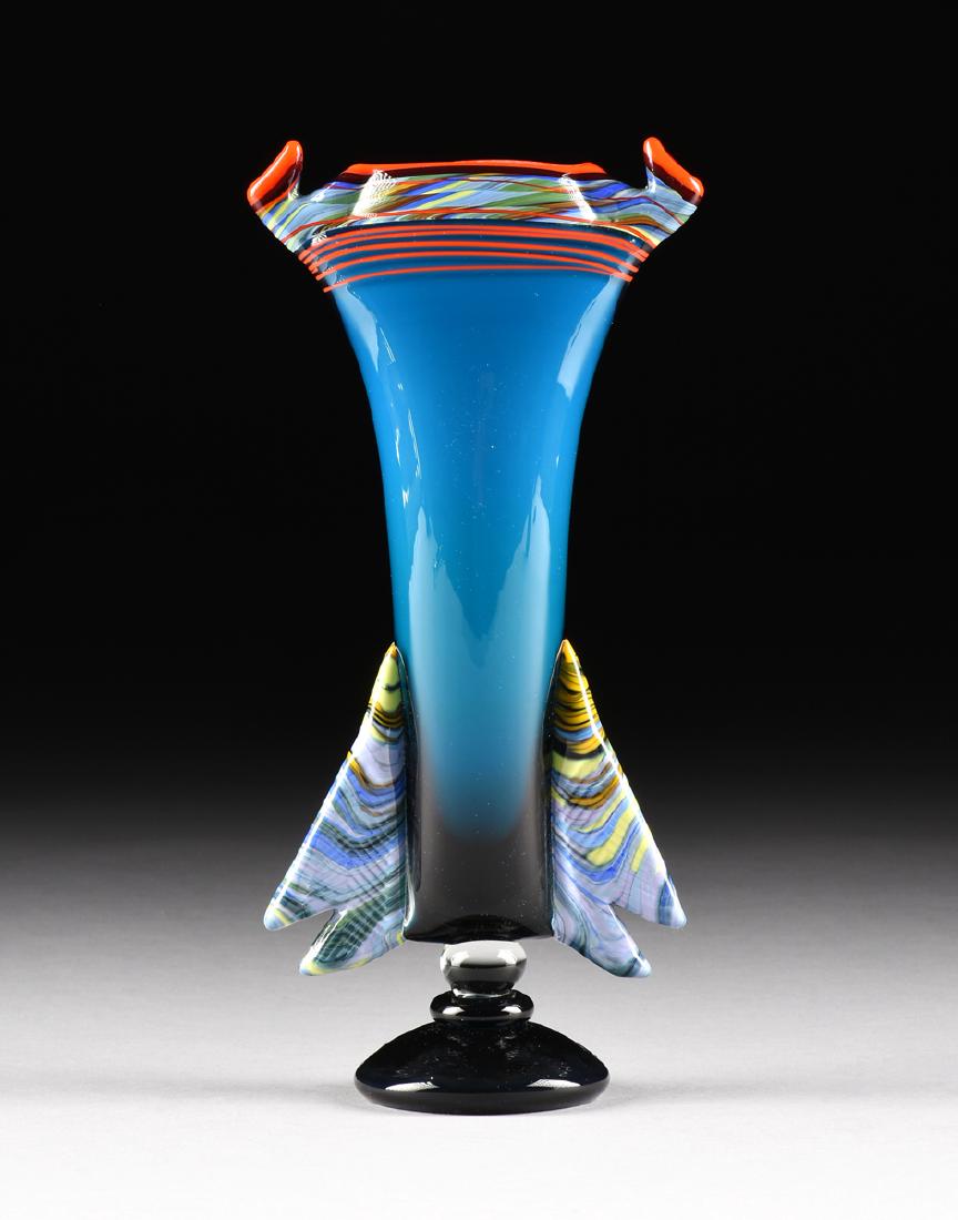 PETER SECREST (American 20th Century) A CASED BLOWN (1 of 7)