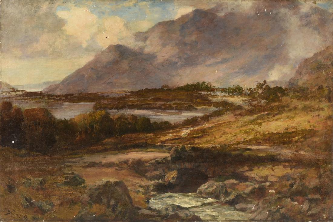 DUNCAN CAMERON (British 1837-1916) A PAINTING, (1 of 11)