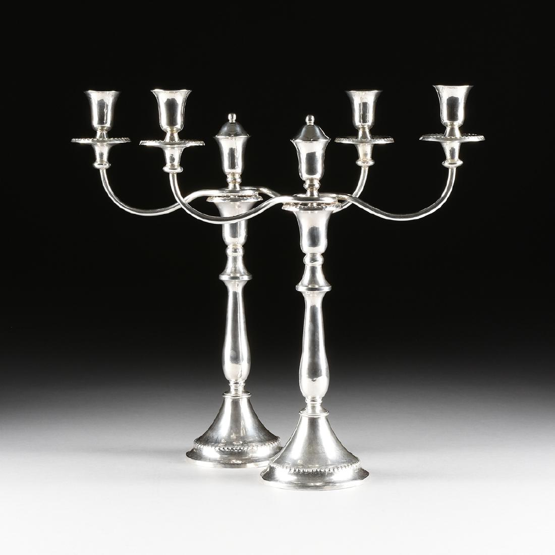 A PAIR OF SOUTH AMERICAN 900 STANDARD SILVER THREE (1 of 8)