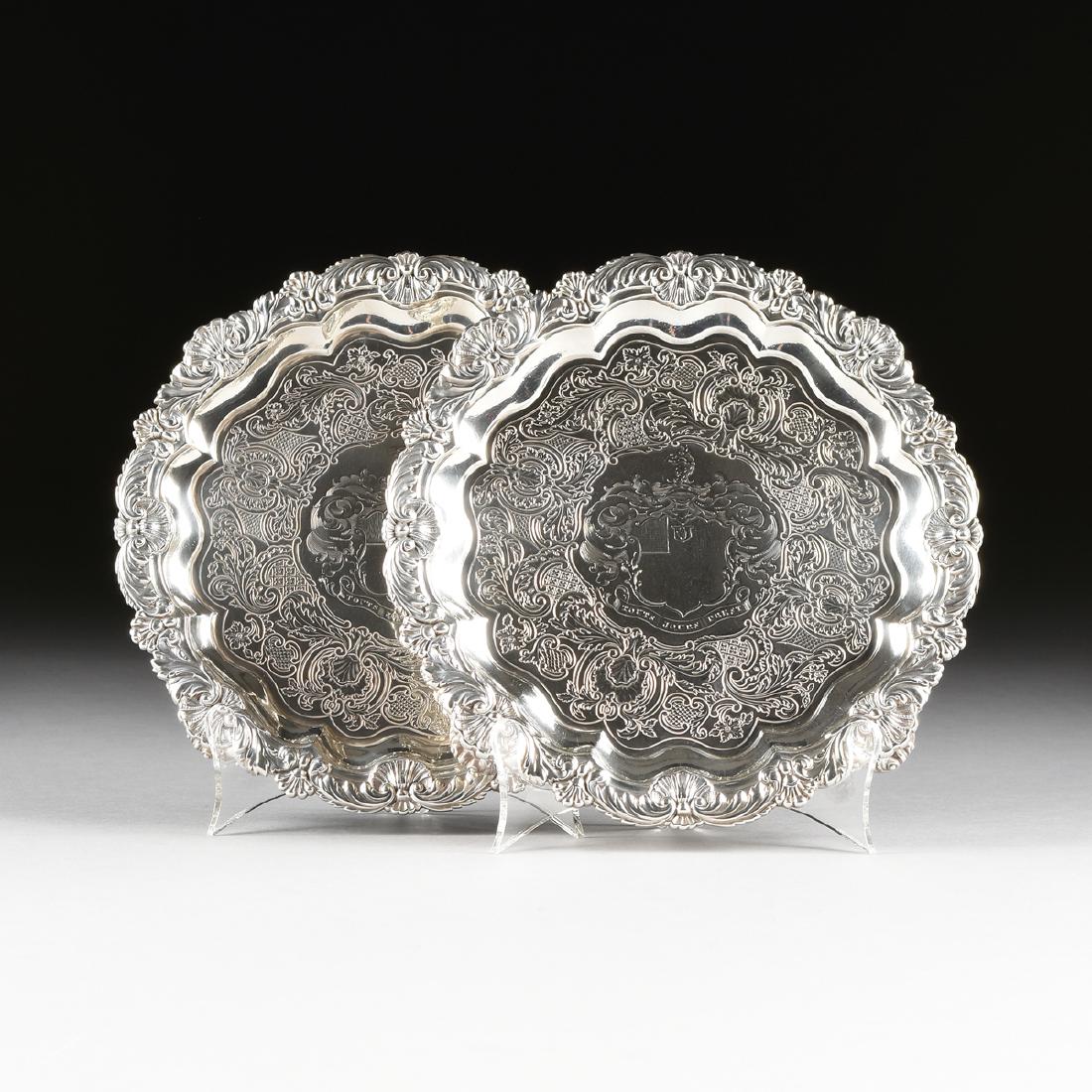 A PAIR OF PHILIP RUNDELL (British 1746-1827) REGENCY (1 of 7)