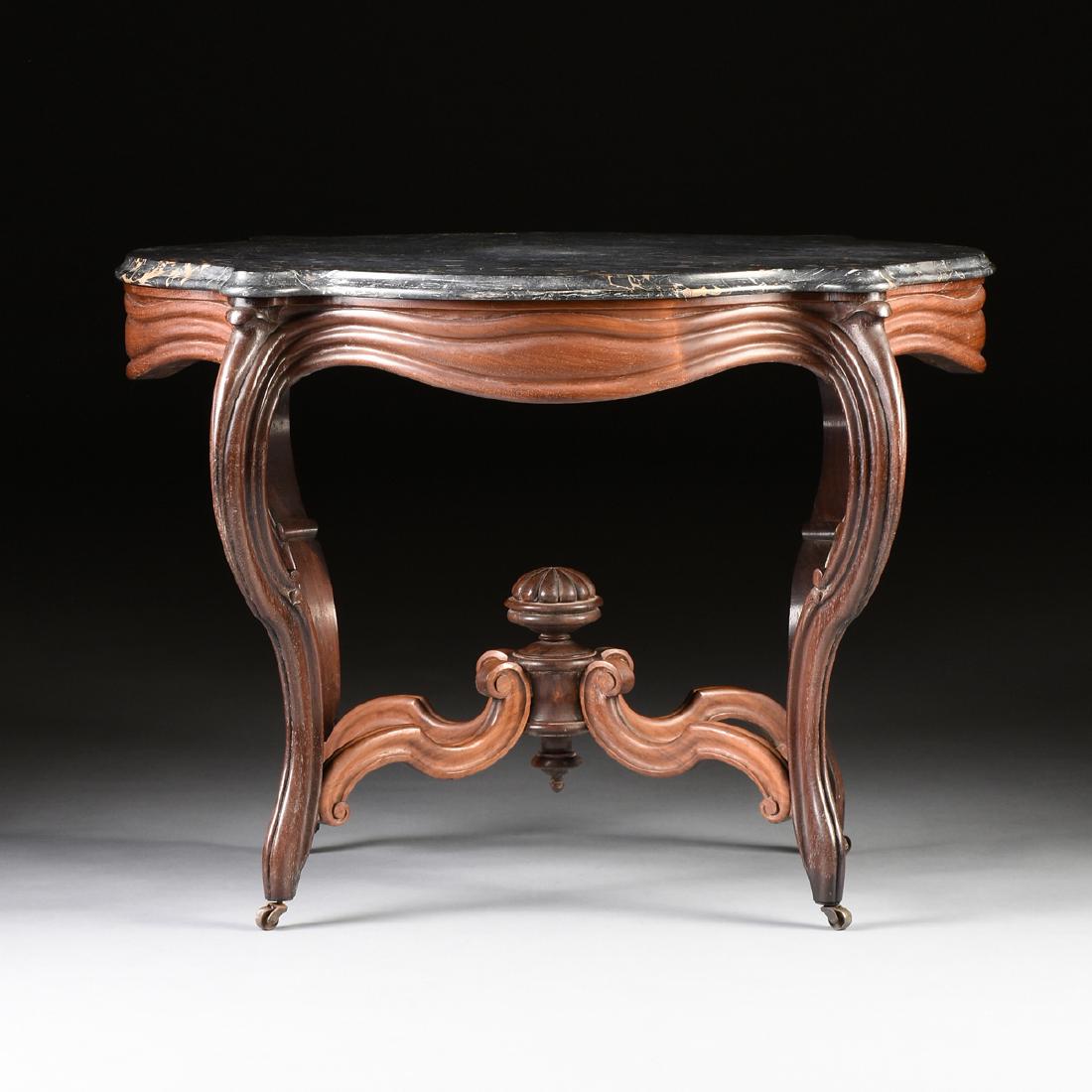 A LOUIS XV STYLE CARVED ROSEWOOD AND PORTOR DE PYRÉNÉES (1 of 9)