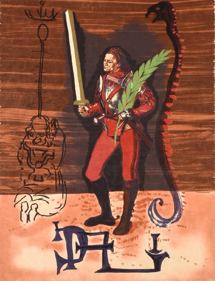 SALVADOR DALI (Spanish 1904-1989) A LITHOGRAPH, (1 of 11)