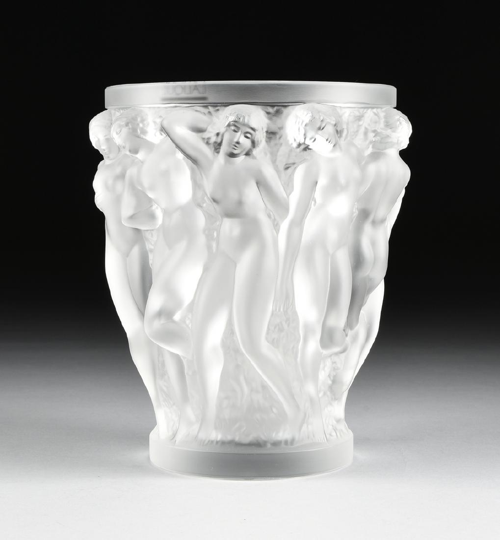 RENE LALIQUE (French 1860-1945) A FROSTED CRYSTAL (1 of 9)