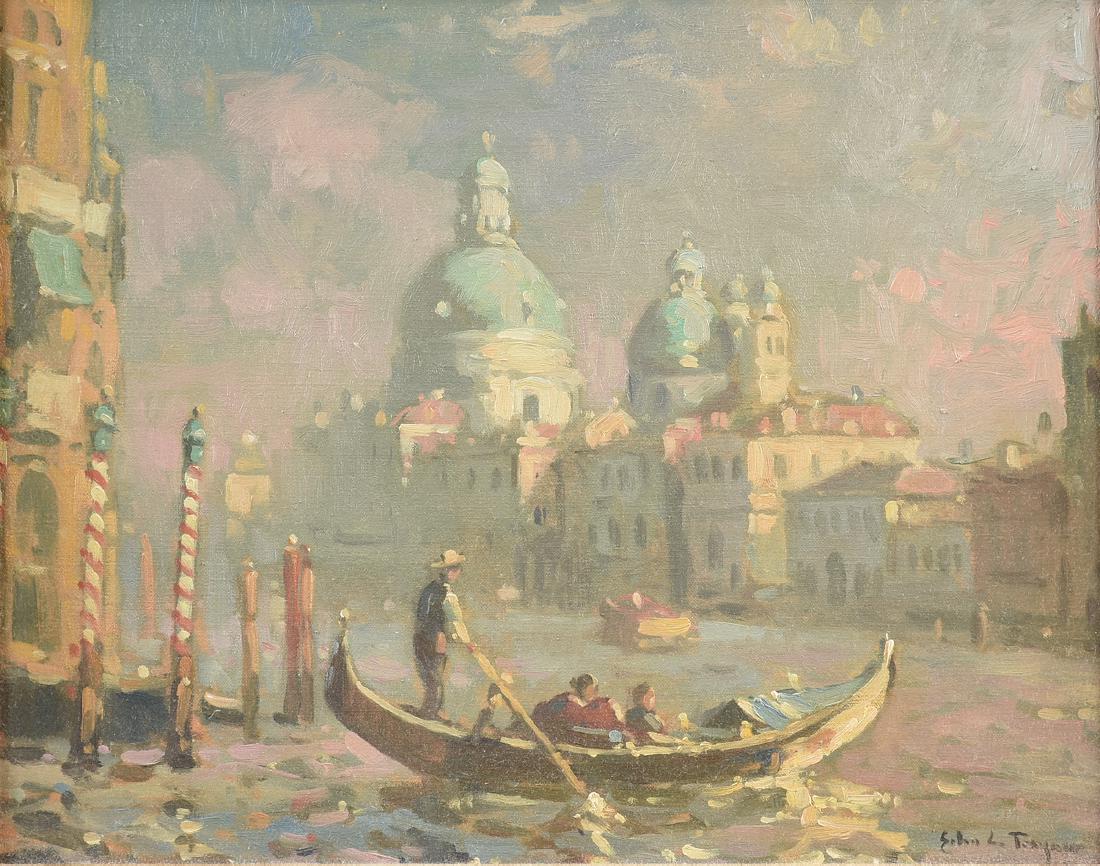 JOHN C. TRAYNOR (American 21st Century) A PAINTING, (1 of 11)