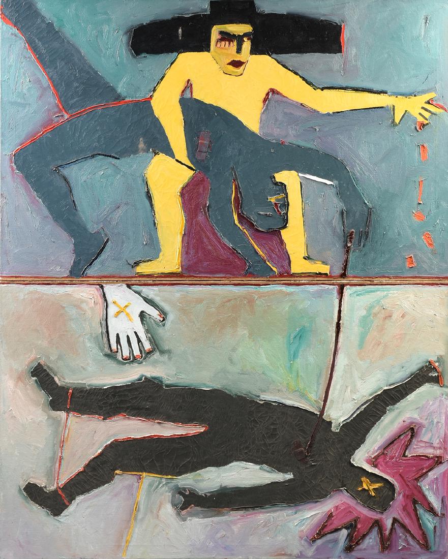 JODY CARIOLANO (American/Texas b. 1951) A PAINTING, (1 of 14)