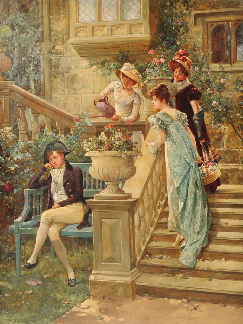 HENRY GILLARD GLINDONI, R.B.A. (British 1852-1913) A (1 of 13)