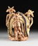 A GROUP OF THREE MEXICAN GLAZED TERRA COTTA FOLK ART - 2