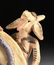 A GROUP OF THREE MEXICAN GLAZED TERRA COTTA FOLK ART - 4