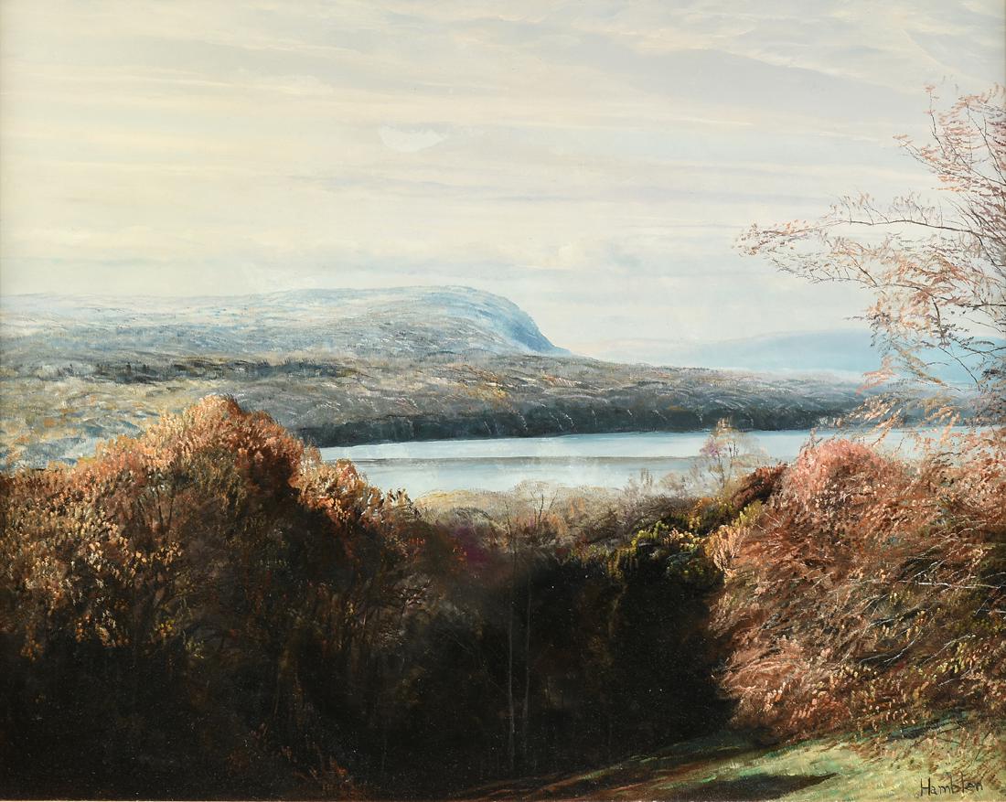 ROBERT HAMBLEN (American b. 1932) A PAINTING, "On the (1 of 15)