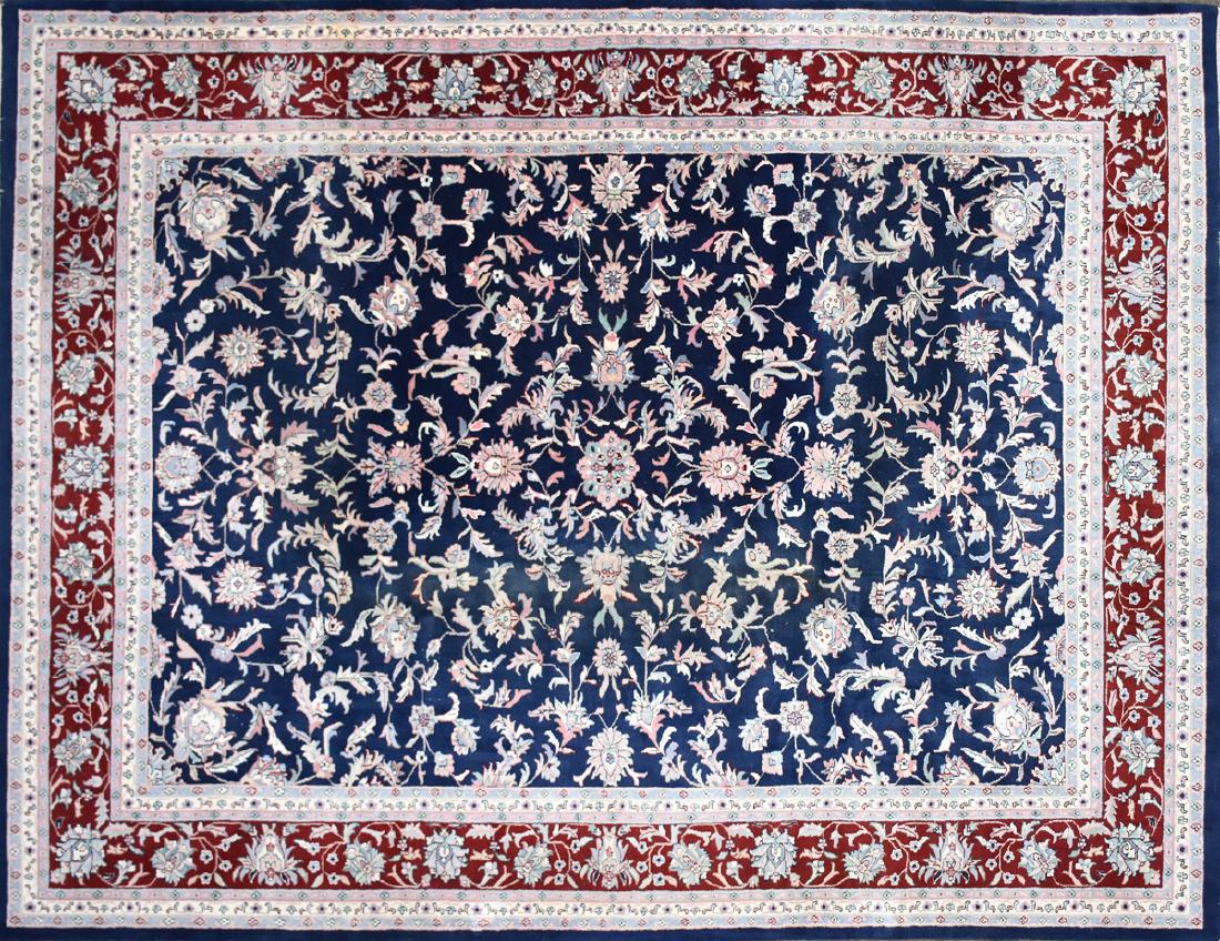A SAROUK STYLE HAND KNOTTED WOOL RUG, INDO-PAKISTANI, (1 of 11)