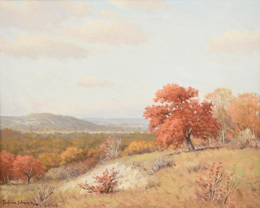 PORFIRIO SALINAS (American/Texas 1910-1973) A PAINTING, (1 of 11)