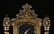 AN ENGLISH VICTORIAN PAPIER MACHE PARCEL GILT MOTHER OF - 4