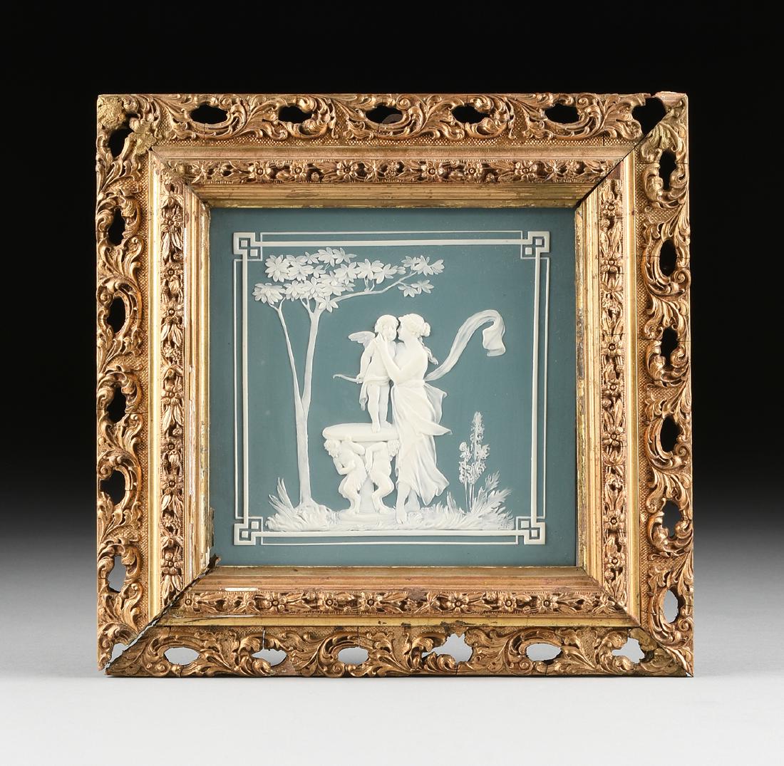 A PAIR OF VILLEROY & BOCH PHANOLITH PORCELAIN PLAQUES, (1 of 13)