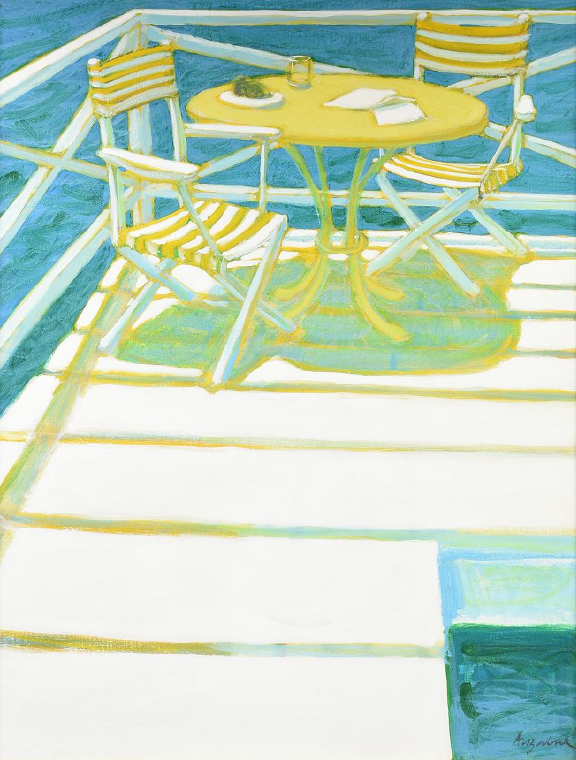 WILLIAM ANZALONE (American/Texas b. 1935) A PAINTING, (1 of 5)