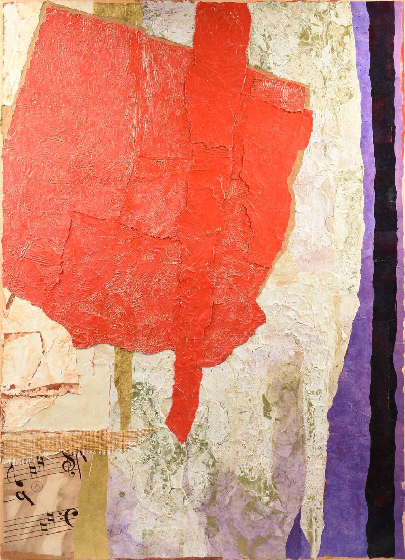 JOHN PAVLICEK (American b. 1946) A PAINTING, "Solid (1 of 10)