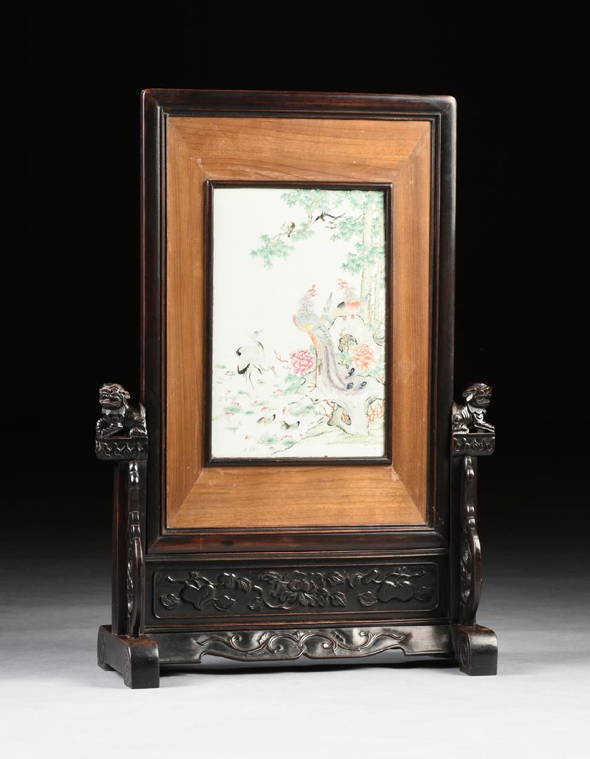 A QING DYNASTY (1644-1912) FAMILLE ROSE PORCELAIN (1 of 8)