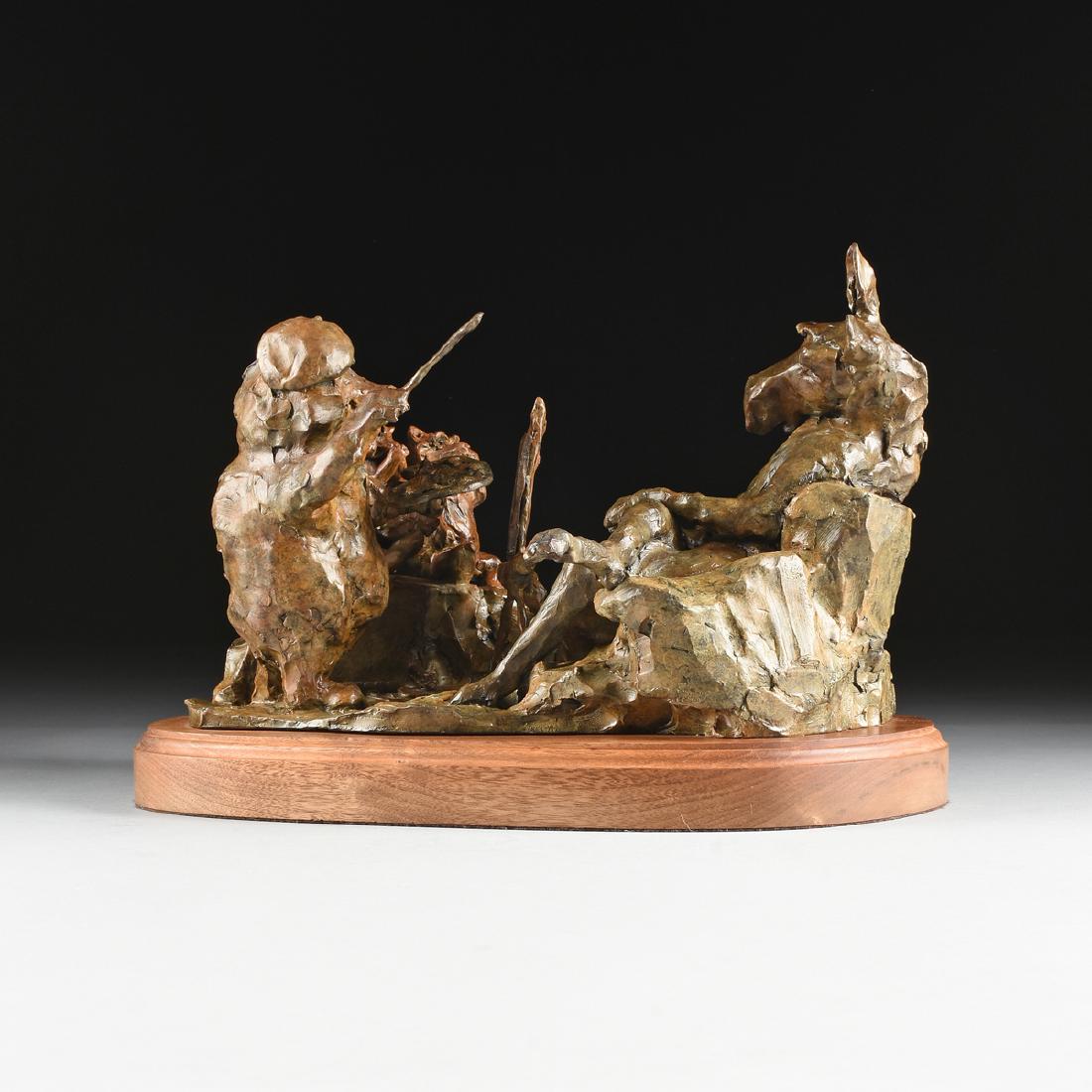 JOFFA KERR (American/Texas b.1935) A SCULPTURE, "Wild (1 of 10)