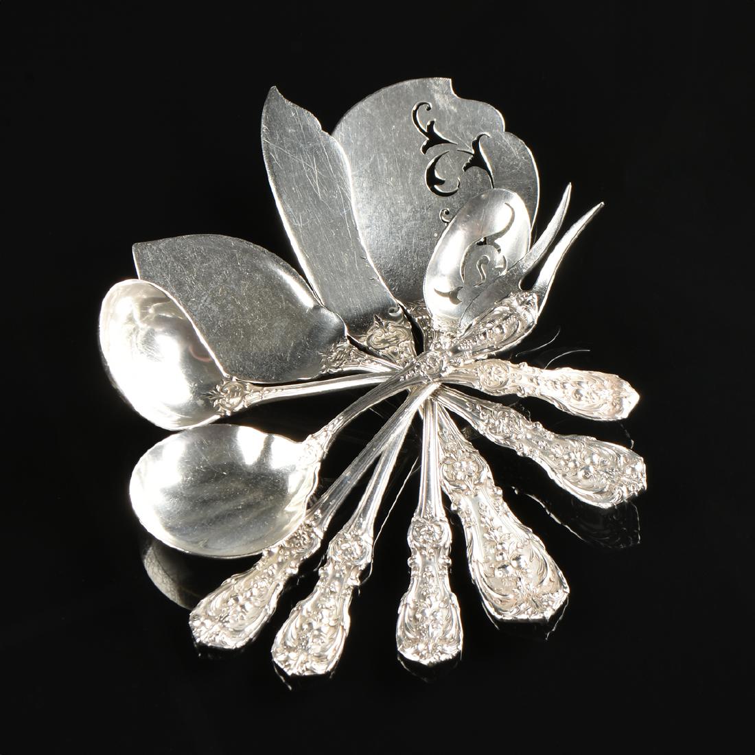 A GROUP OF SEVEN REED & BARTON STERLING SILVER SMALL (1 of 3)