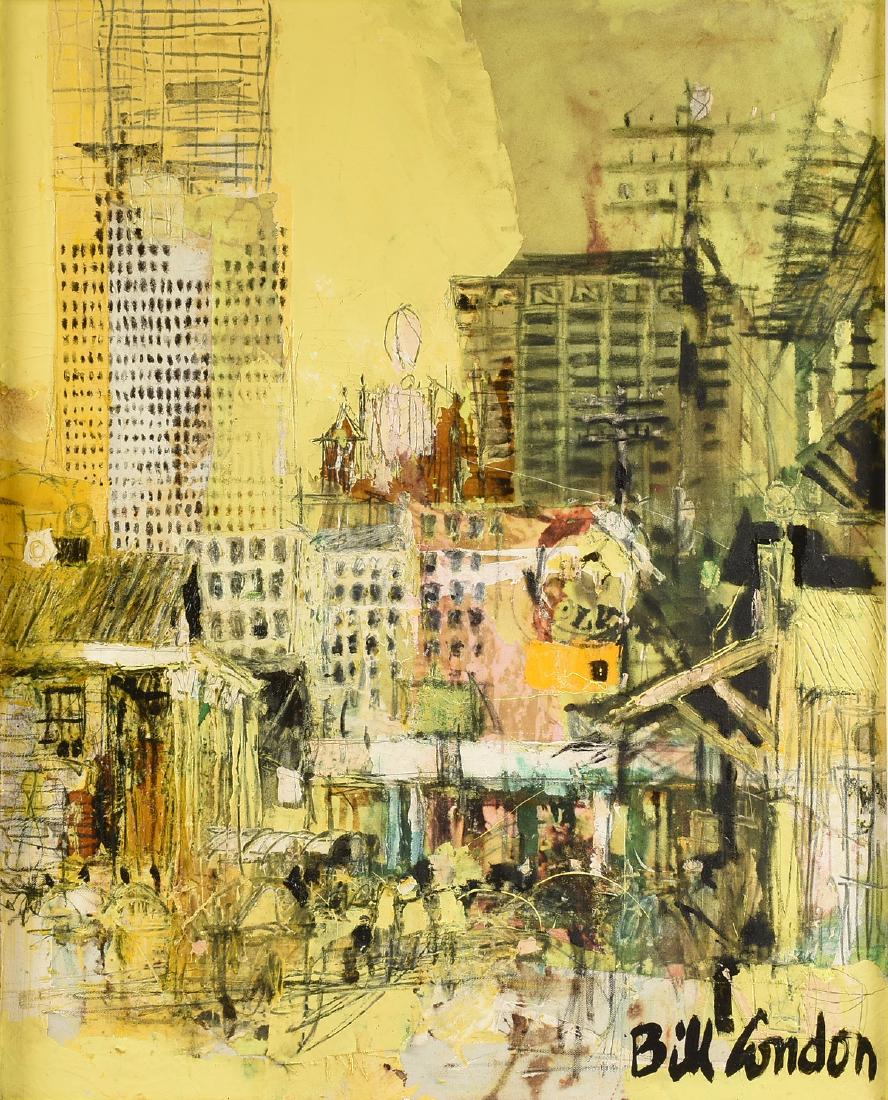 WILLIAM CONDON (American/Texas 1923-1998) A PAINTING, (1 of 10)